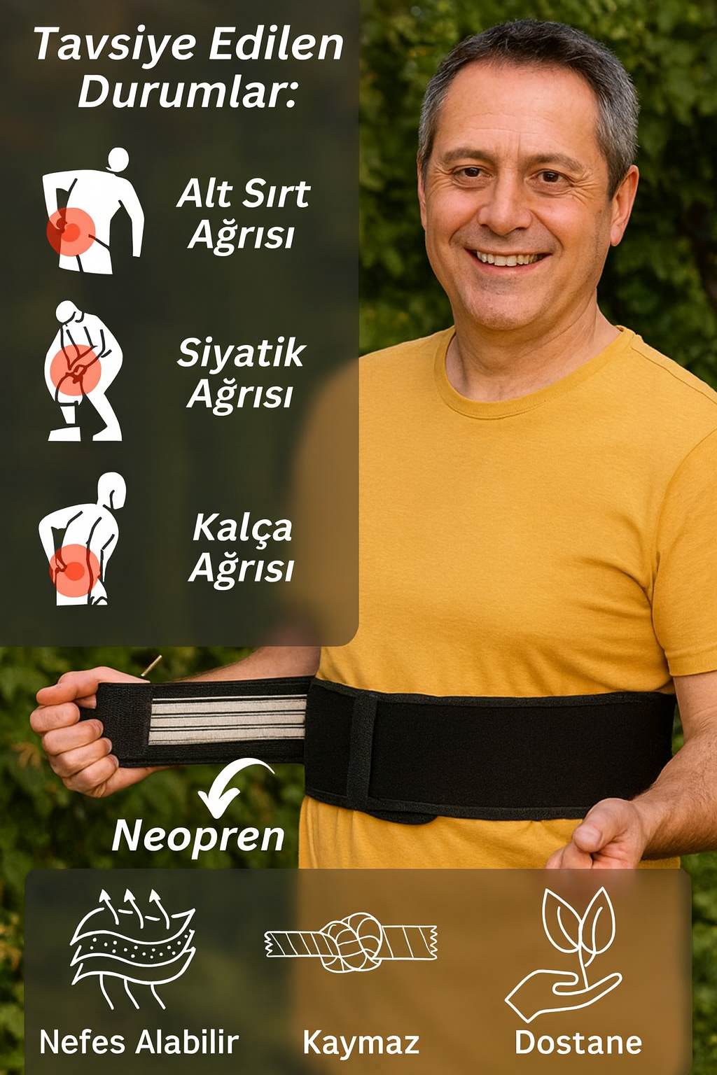 ThermoRelief Ortopedik Kemer