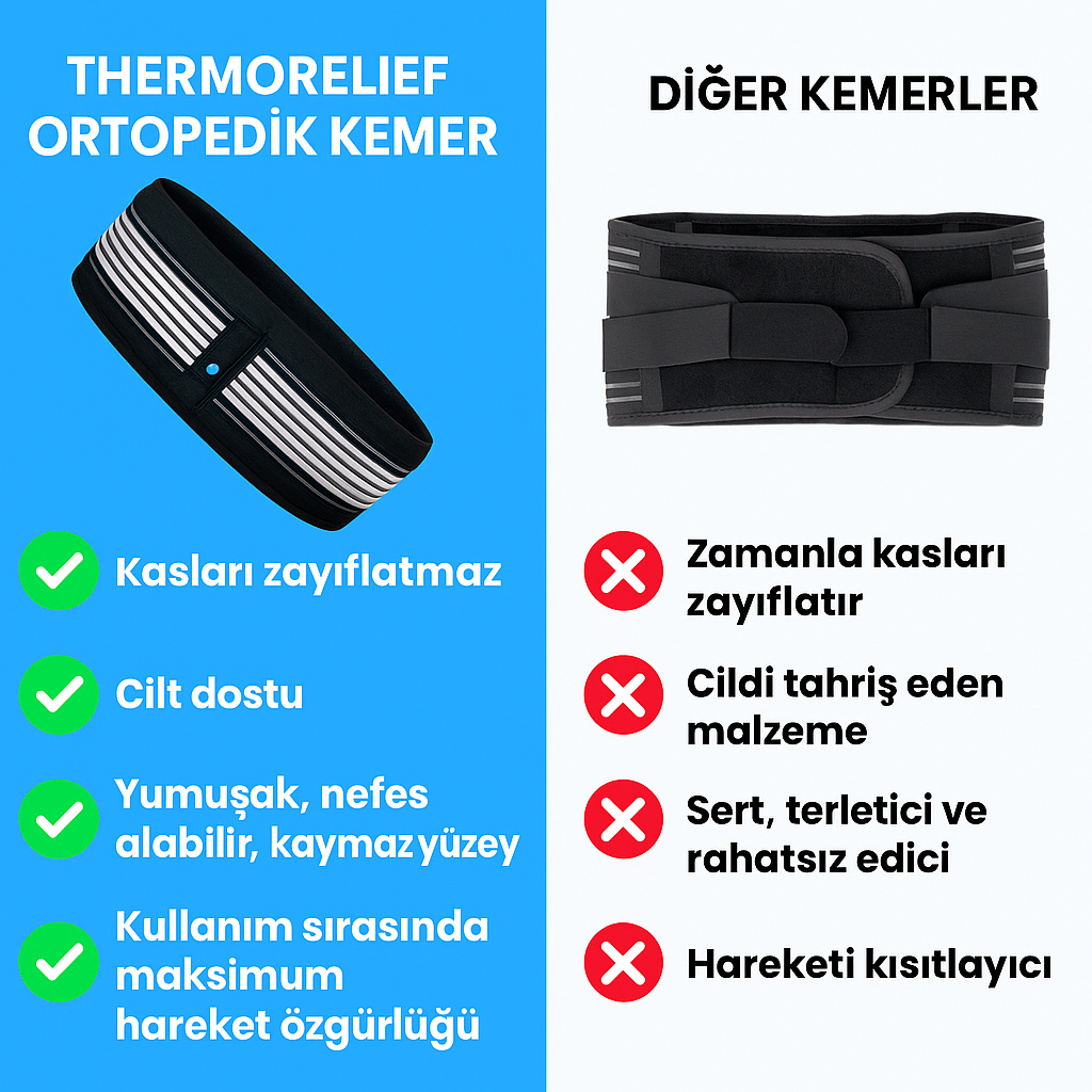 ThermoRelief Ortopedik Kemer