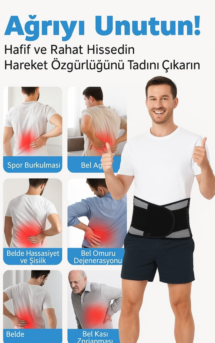 ThermoRelief Ortopedik Bel Desteği