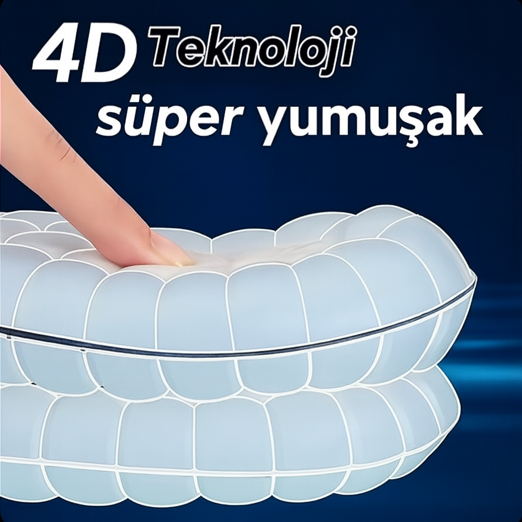 Masaj Destekli 4D Ortopedik Tabanlık